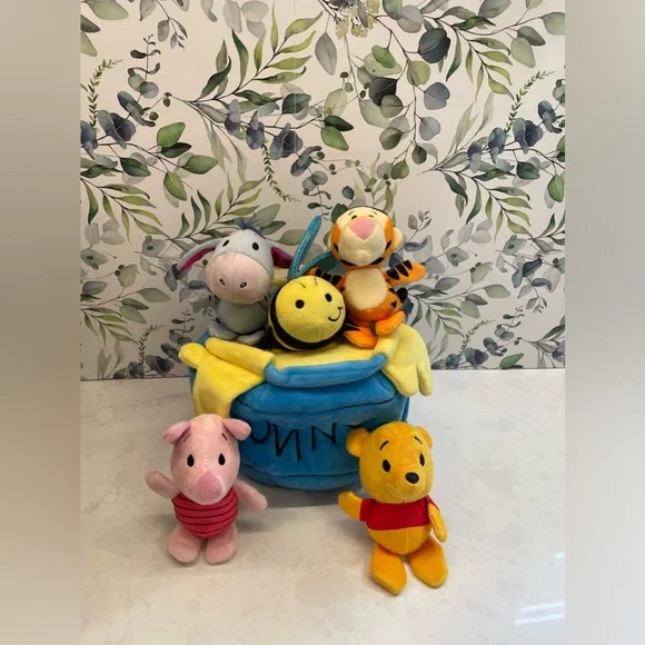 Disney Winnie the Pooh Plush Squeaky Dog Toy - Picture 2 of 3